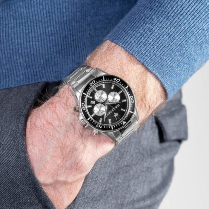 Sfida Chrono Men's Silver Watch - R8873640004 - Image 5